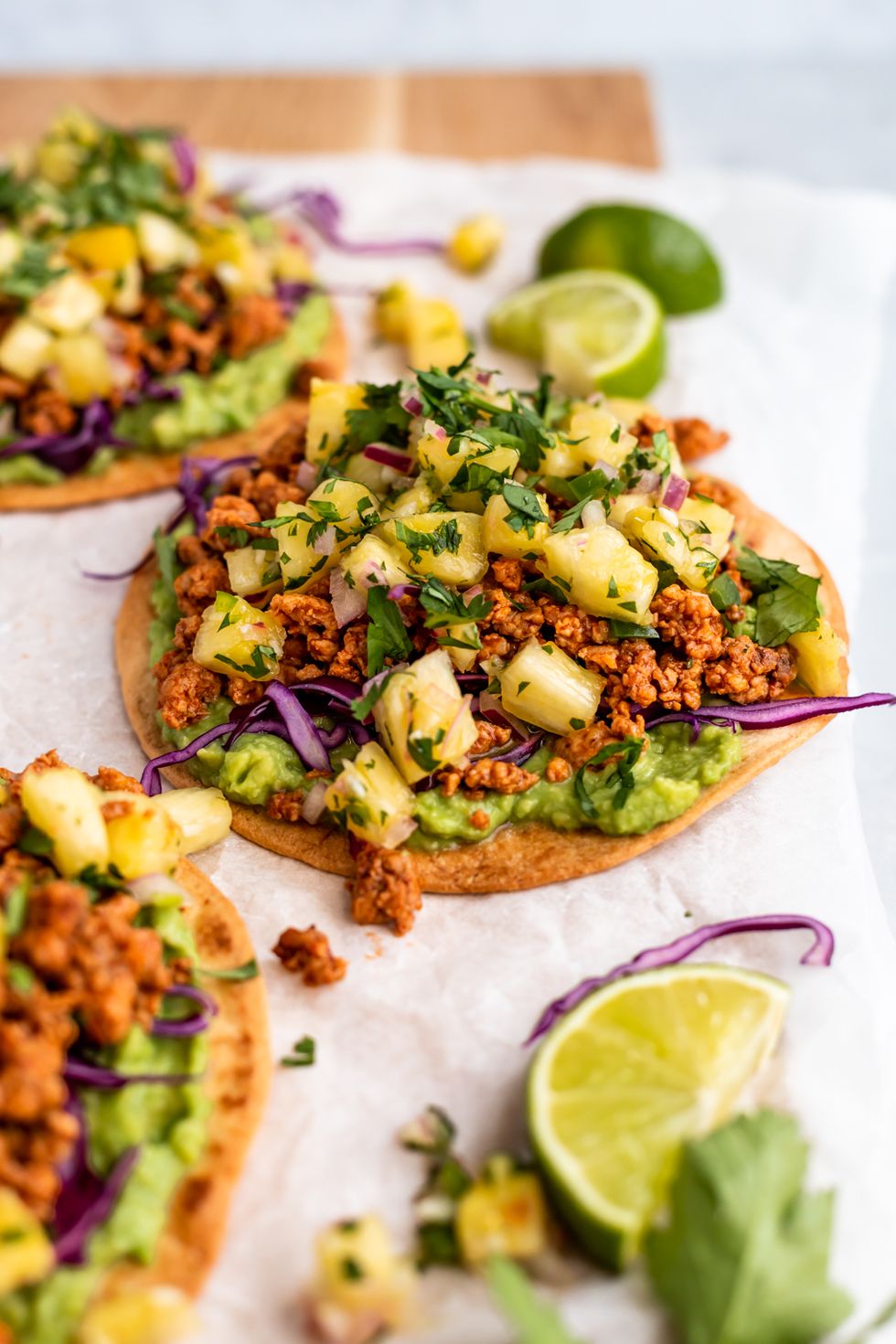 chicken tostada