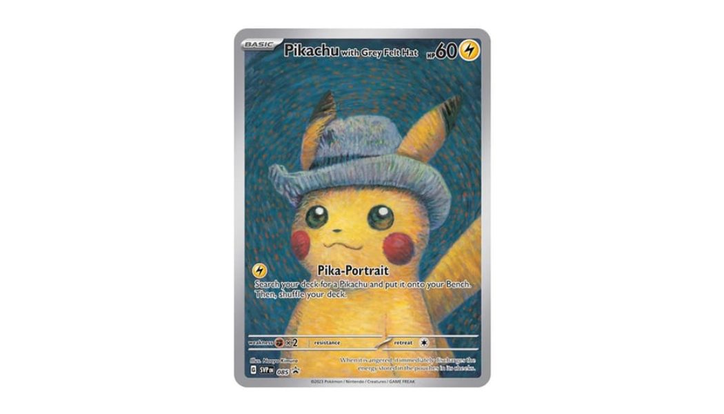 Van Gogh Museum to Reissue Pikachu Promo Cards