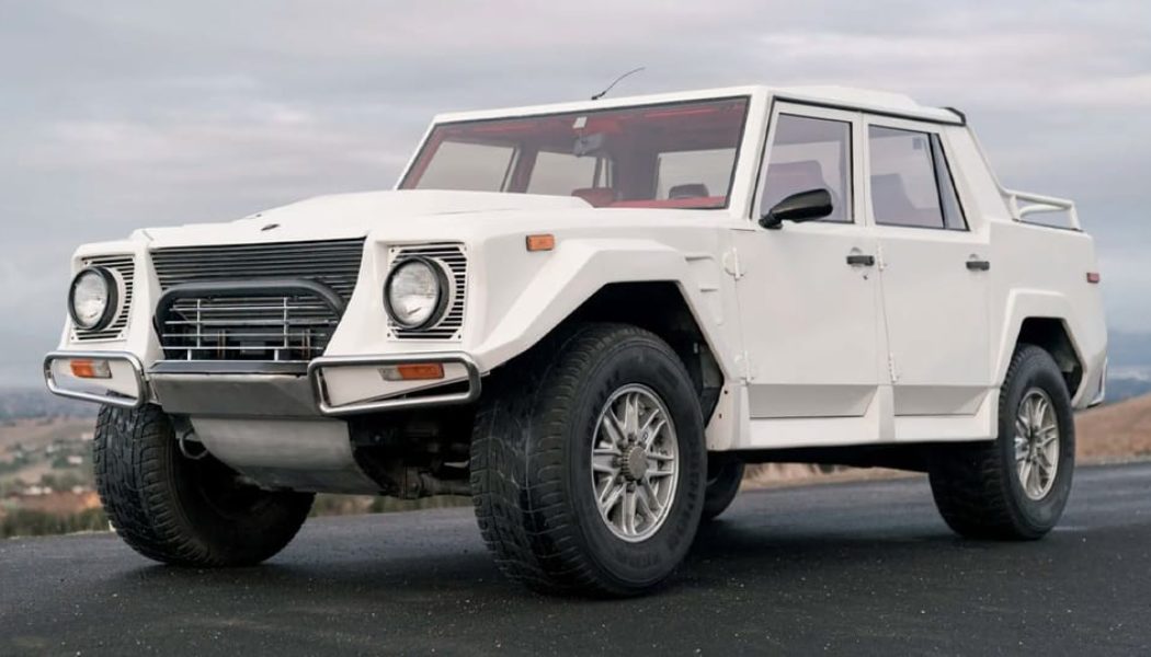 Vintage Lamborghini LM002 Truck Surfaces at Auction