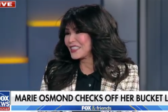 Weight loss is far from the only thing Marie Osmond cares about: 'I feel good and I'm having fun'