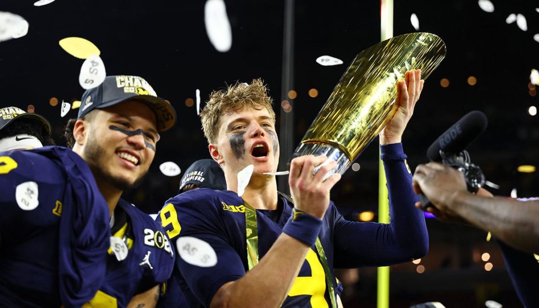 What was learned from Michigan winning the College Football Playoff national championship