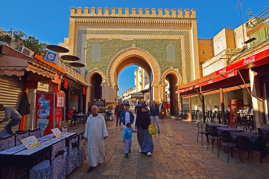 <strong>Morocco:</strong> This North African country is home to nine UNESCO sites, including the historic city of Meknes, pictured. The country has bounced back determinedly after a devastating earthquake this past September. ” class=”image__dam-img image__dam-img–loading” onload=”this.classList.remove(‘image__dam-img–loading’)” onerror=”imageLoadError(this)” height=”1233″ width=”1850″ loading=”lazy”></picture>
    </div>
<div class=