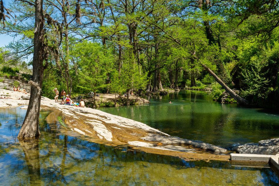 <strong>Texas Hill Country: </strong>Krause Springs in Spicewood offers a cool dip on a hot day. Hill Country also boasts rolling hills, winding rivers, wineries, barbecue and live music. ” class=”image__dam-img image__dam-img–loading” onload=”this.classList.remove(‘image__dam-img–loading’)” onerror=”imageLoadError(this)” height=”1233″ width=”1850″ loading=”lazy”></picture>
    </div>
<div class=