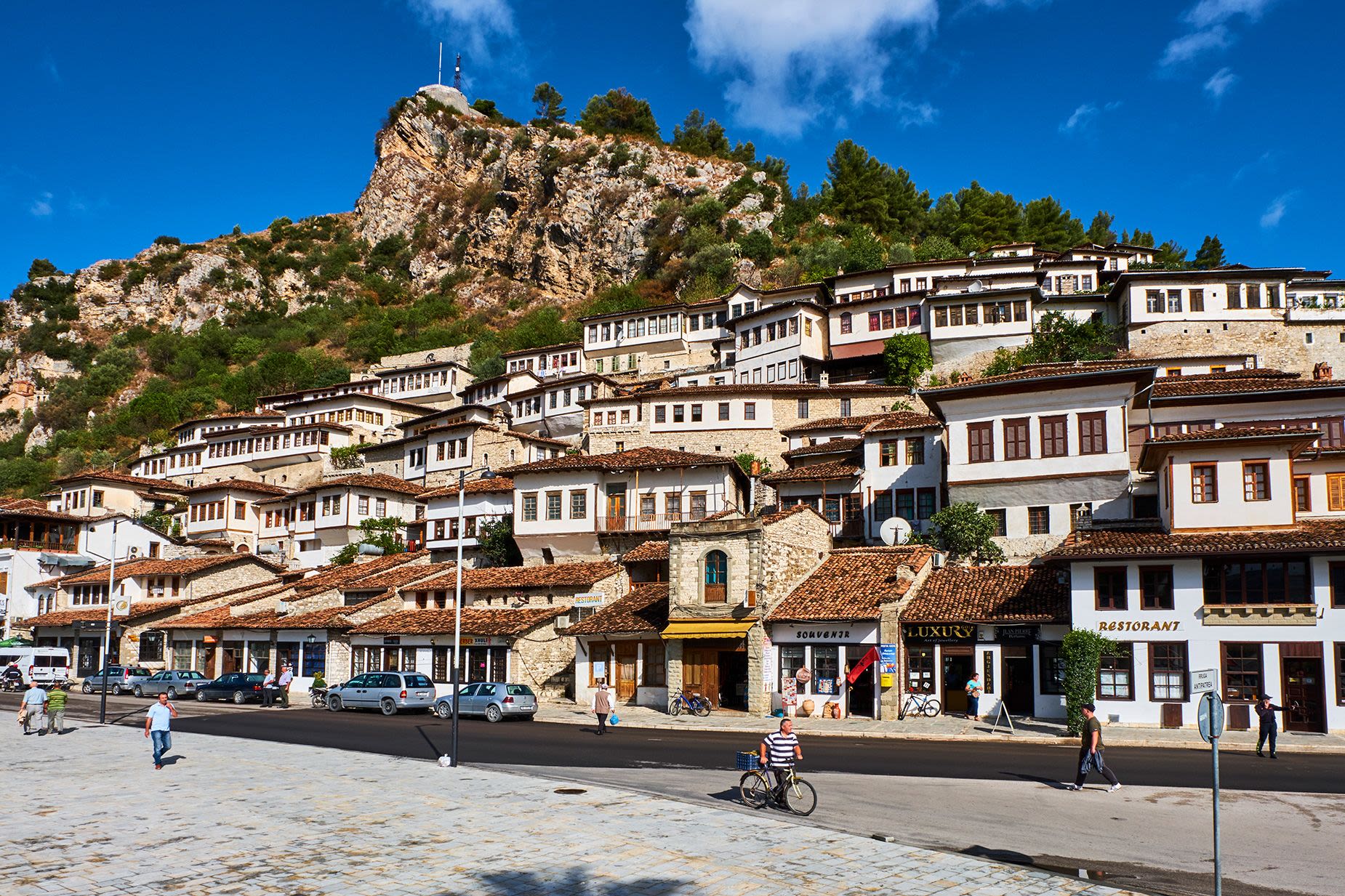 Albania, Berat province, Berat city, Unesco world heritage