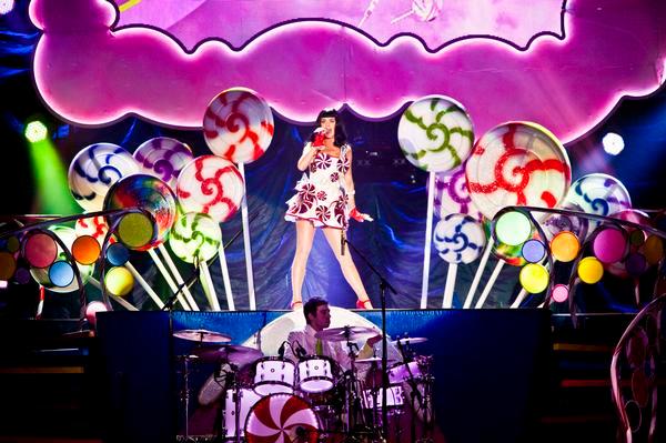 Katy Perry performs Tuesday at 1stBank Center in Broomfield.