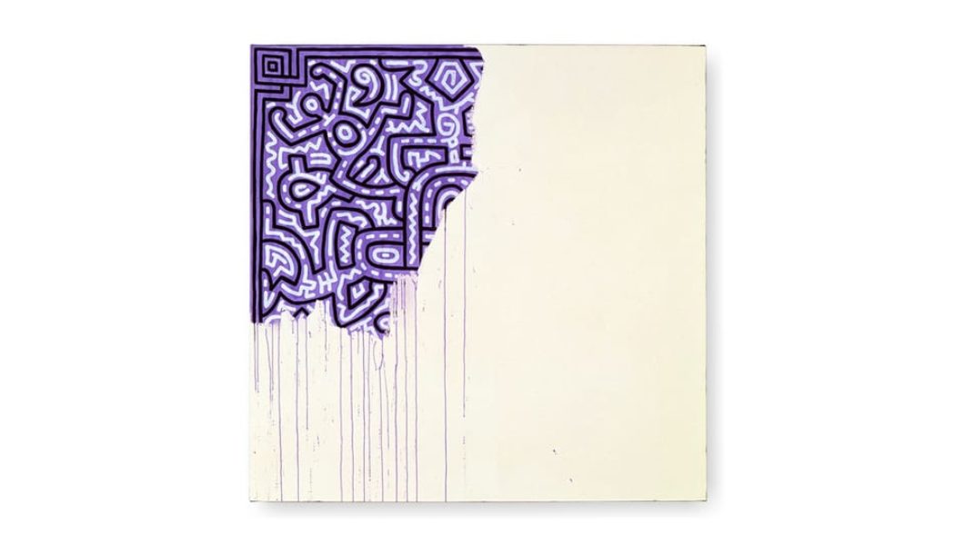 X User Used AI to Complete Keith Haring's 'Unfinished Painting'