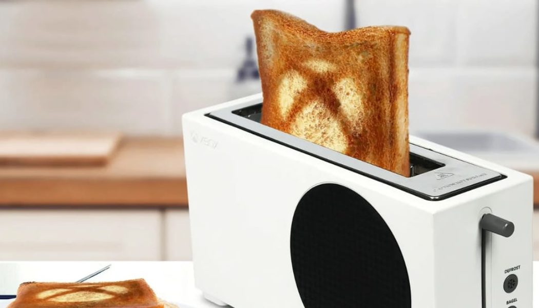 Xbox's New Toaster Sears Its Logo Onto Your Morning Toast