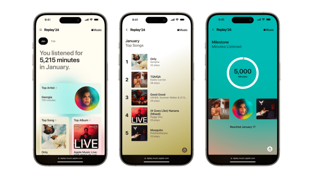 Apple Music introduces a monthly version of Replay | TechCrunch