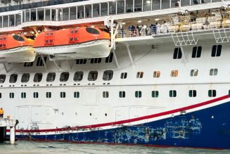 Carnival cruise ship hosting music festival at sea hits Jamaica pier, leaving passengers stuck on land