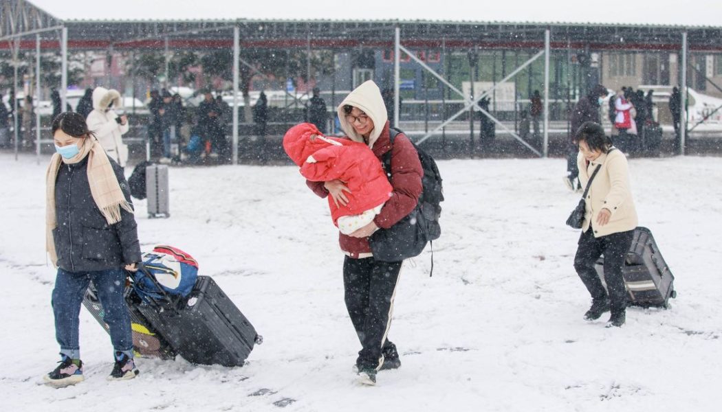 Chinese travelers stranded as winter storms throw Lunar New Year travel into chaos | CNN