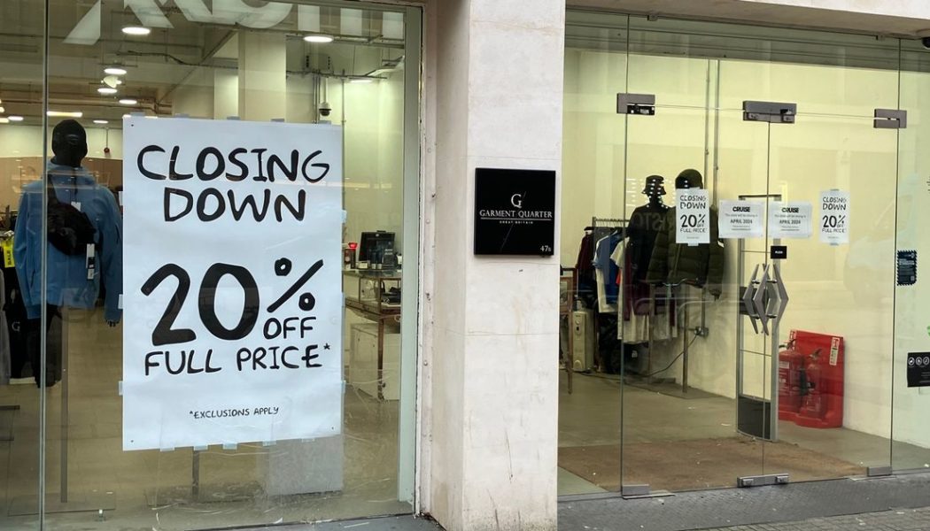 Fashion store in Broadmead set to close after 14 years of trading