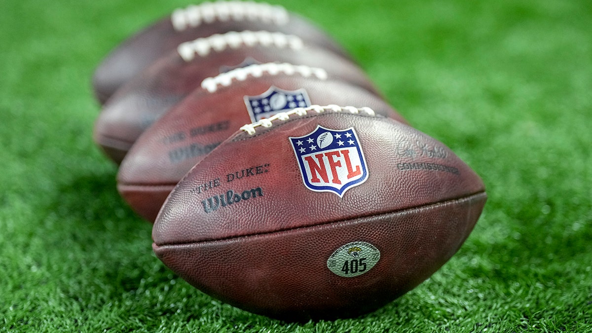 NFL footballs in Detroit