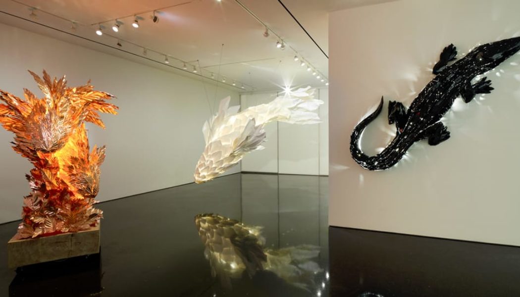 Frank Gehry's 'Fish Lamp' Sculptures Take Over Gagosian NYC