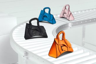 Global Supply Chain Telephone Handbag is a hybrid blend of 4 different luxury brands