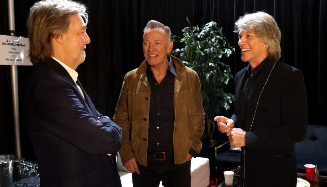 Jon Bon Jovi Duets With Bruce Springsteen at All-Star MusiCares Salute: Who Says You Can’t Go Home to the Promised Land?