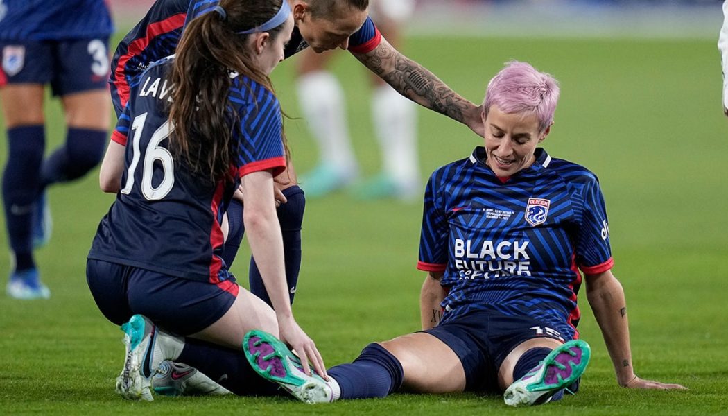 Megan Rapinoe says ‘somebody needs to check on the Christians’ after criticism for ‘proof’ of God remark