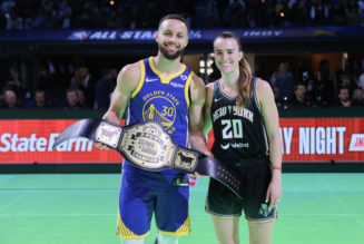 NBA All-Star Weekend: Stephen Curry wins unprecedented 3-point contest against Sabrina Ionescu