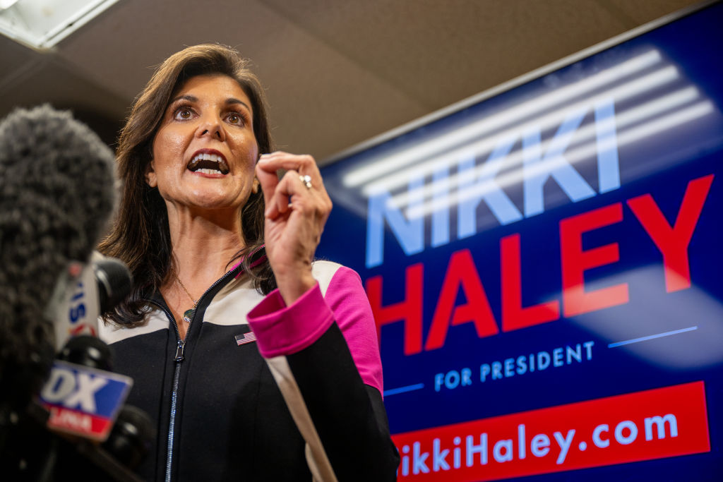 GOP Presidential Candidate Nikki Haley Campaigns In South Carolina