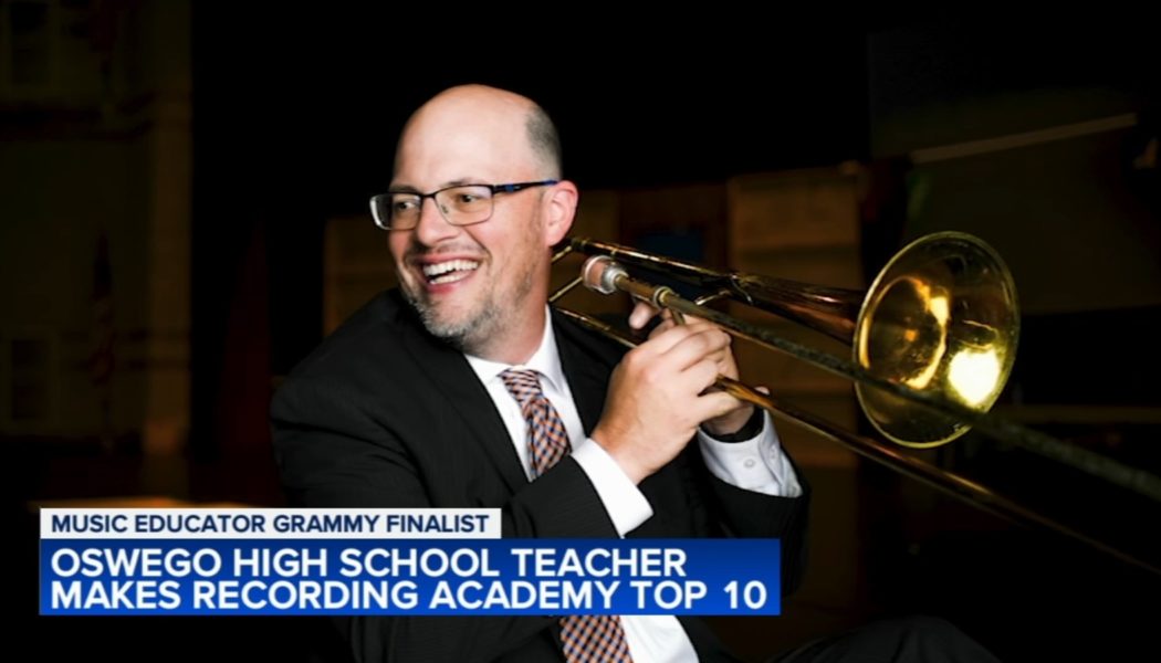 Oswego High School teacher named top 10 finalist for Grammy Music Educator award