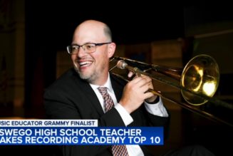 Oswego High School teacher named top 10 finalist for Grammy Music Educator award