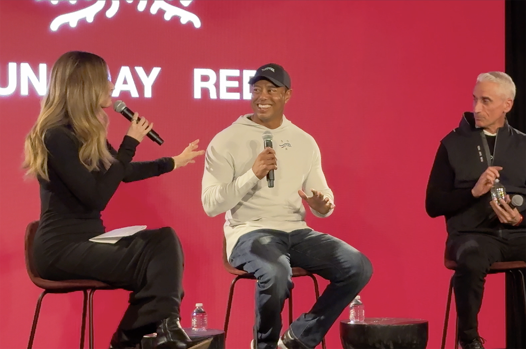 Erin Andrews, Tiger Woods and David Abeles