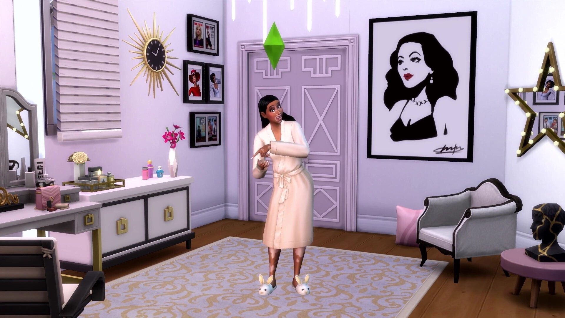 The Sims 4 x Winnie Harlow