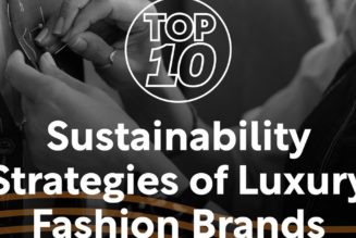 Top 10: Sustainability Strategies of the World's Leading Luxury Fashion Labels