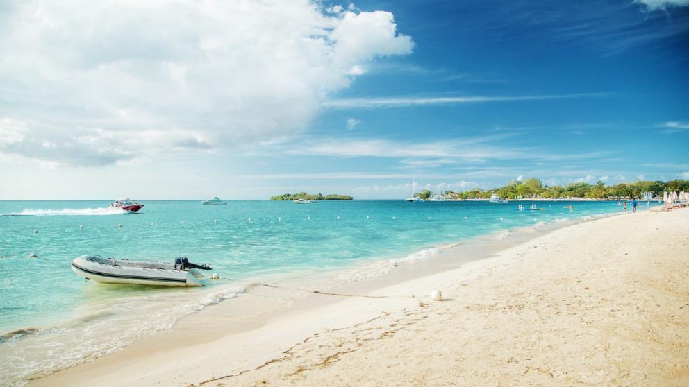 Seven Mile Beach, Negril, Jamaica is seen in an undated stock photo.