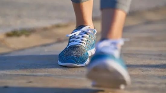  A new study says that walking fewer than 4,000 steps can have a positive impact on brain health.(Unsplash)