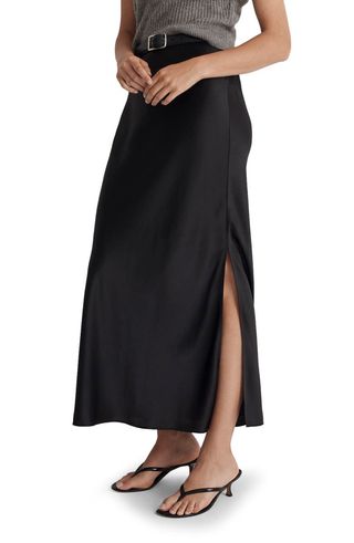 Satin Slip Skirt