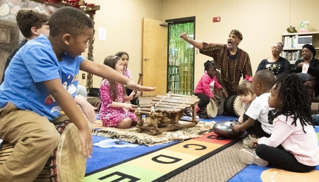 Armstrong Osborne Library Celebrates Black History Month with African Music Education