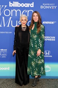 Marsha Vlasic and Margaret Galton at Billboard Women In Music 2024 held at YouTube Theater on March 6, 2024 in Inglewood, California.