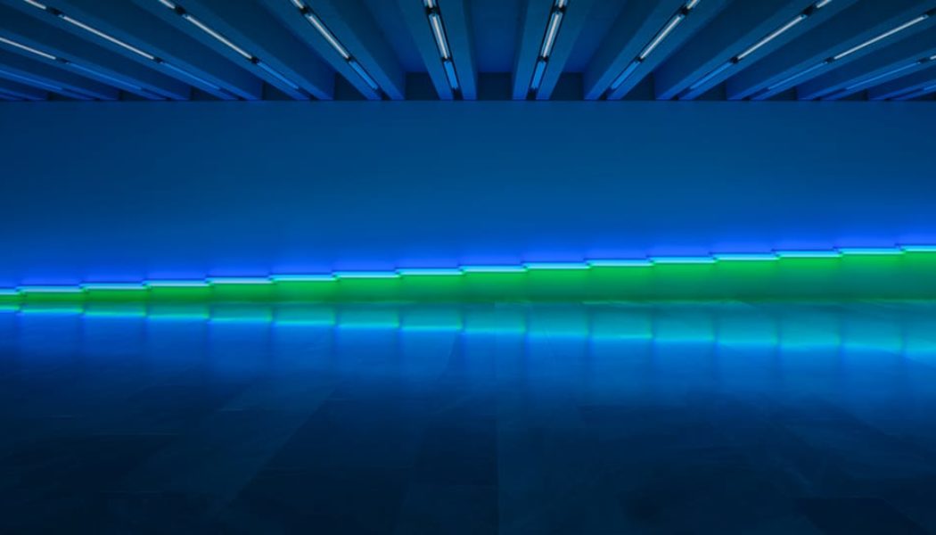 Dan Flavin Lights up the Kunstmuseum Basel