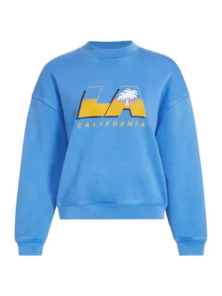 Vintage Los Angeles Cotton-Blend Sweatshirt