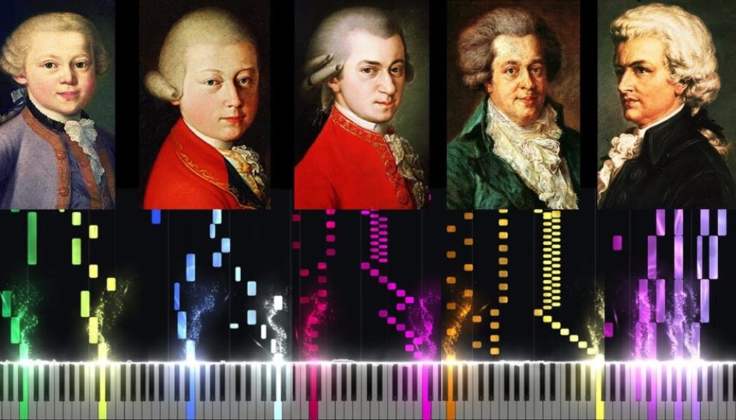 Hear the Evolution of Mozart’s Music, Composed from Ages 5 to 35