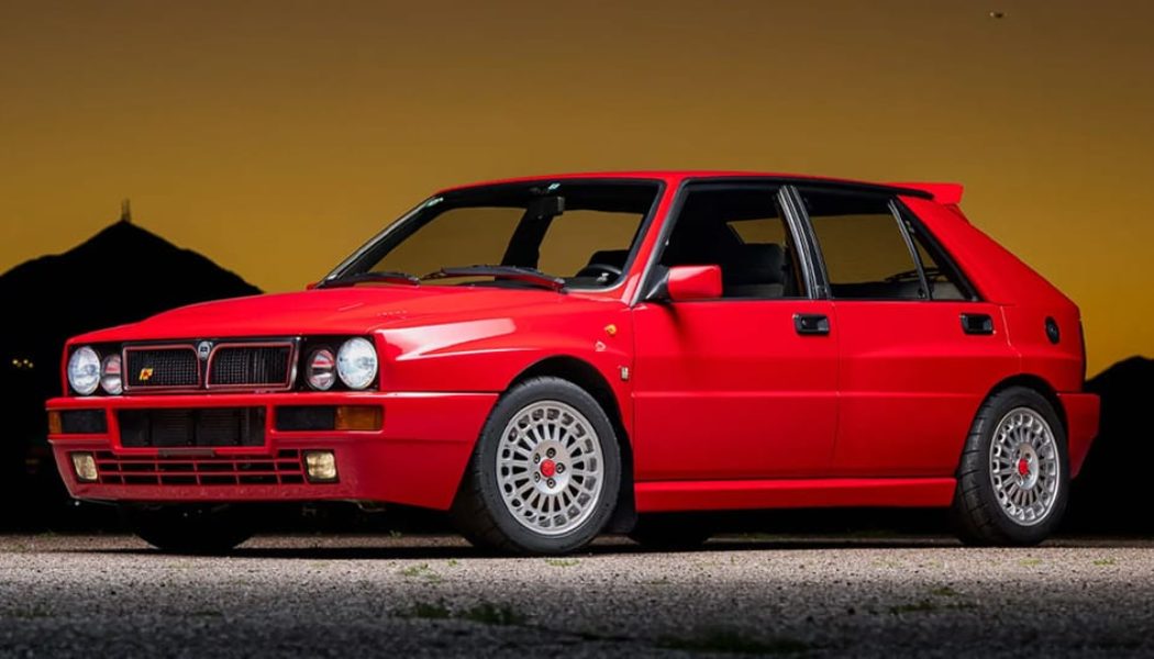 Iconic 1992 Lancia Delta Integrale Evo 1 Surfaces at Auction