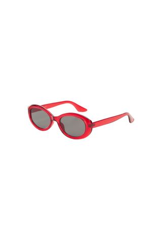 Acetate Frame Sunglasses - Women