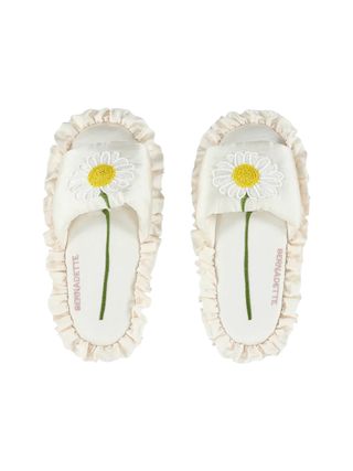 Bernadette Antwerp, Silk Daisy Slippers