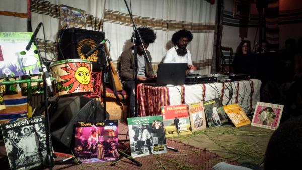 A show at Fendika in Addis Ababa.