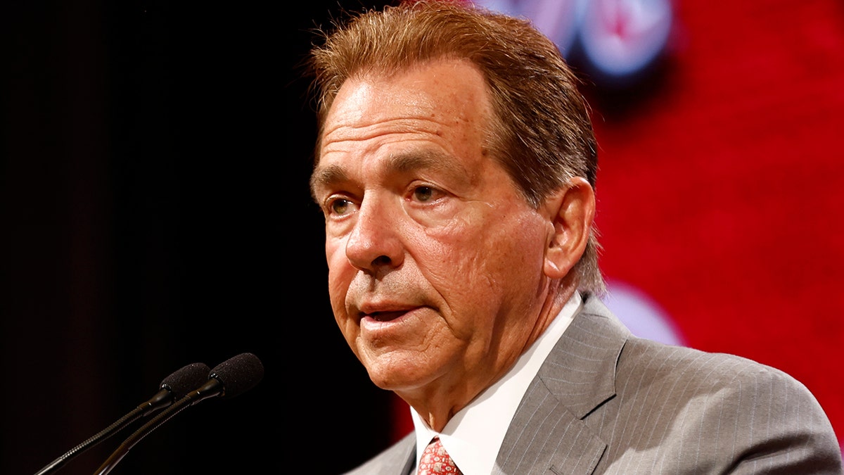 Nick Saban at SEC Media Days