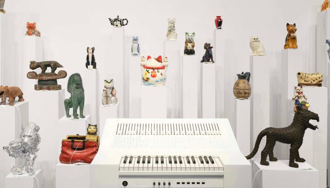 Listen to Oliver Beer's "Cat Orchestra" at Almine Rech NYC