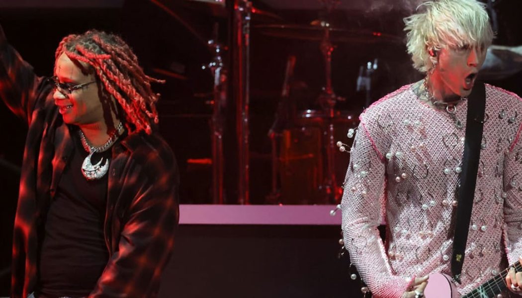 mgk and Trippie Redd Kick Off 'genre : sadboy' Rollout with "lost boys"