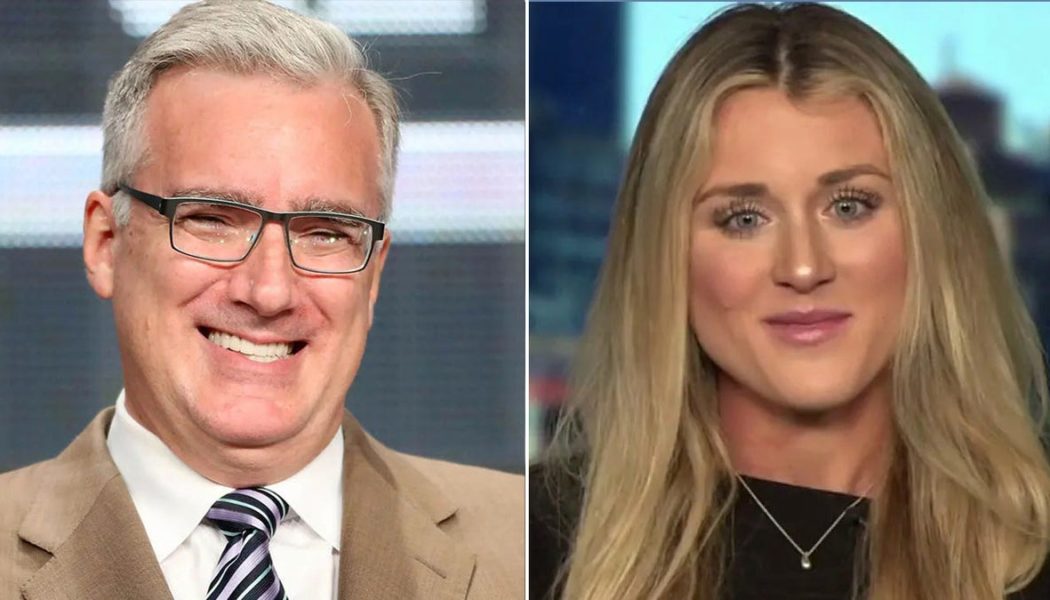 Riley Gaines reacts to feud with Keith Olbermann: 'He still lives with his mom in her basement'