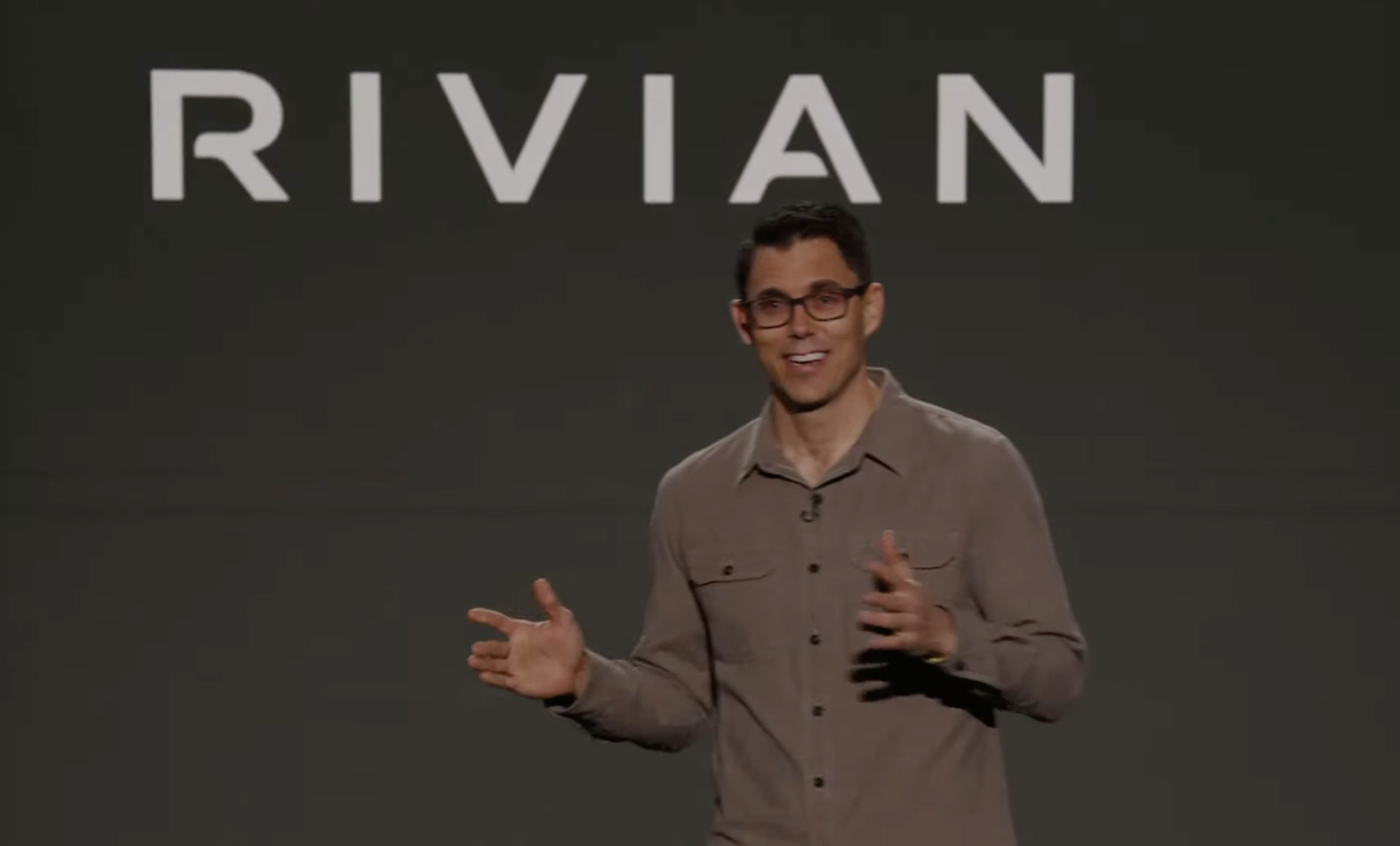 Rivian founder and CEO RJ Scaringe. 