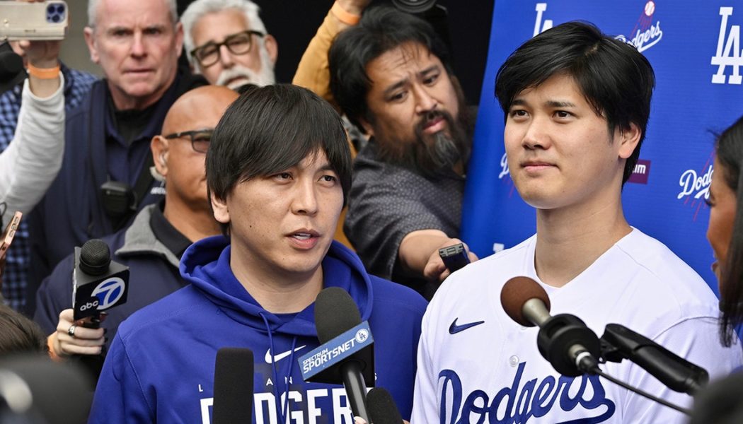 Shohei Ohtani's interpreter accused of stealing millions from Dodgers star to gamble: report