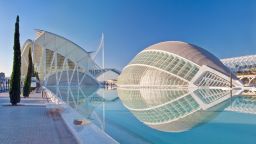 Europe, Spain, Valencia, City of Arts and Sciences (Ciudad de las Artes y de las Cenciea de la Valencia)