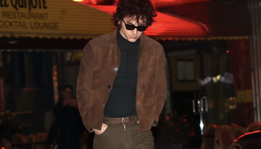 Take a Look at New Photos of Timothée Chalamet as Bob Dylan