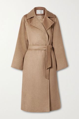 Max Mara + Manuela Icon Belted Camel Hair Coat