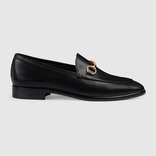 Gucci + Jordaan Leather Loafers