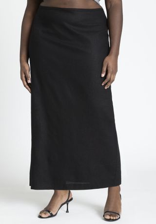 Eloquii Linen Skirt